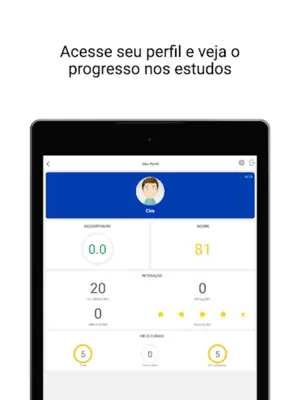 Meus Cursos android App screenshot 1